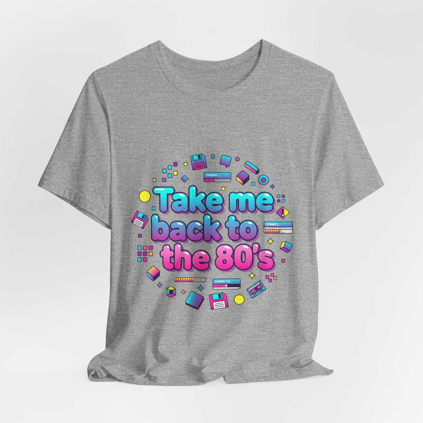Take me back to the 80's T-Shirt | Y2K retro tech, pixel pop nostalgia