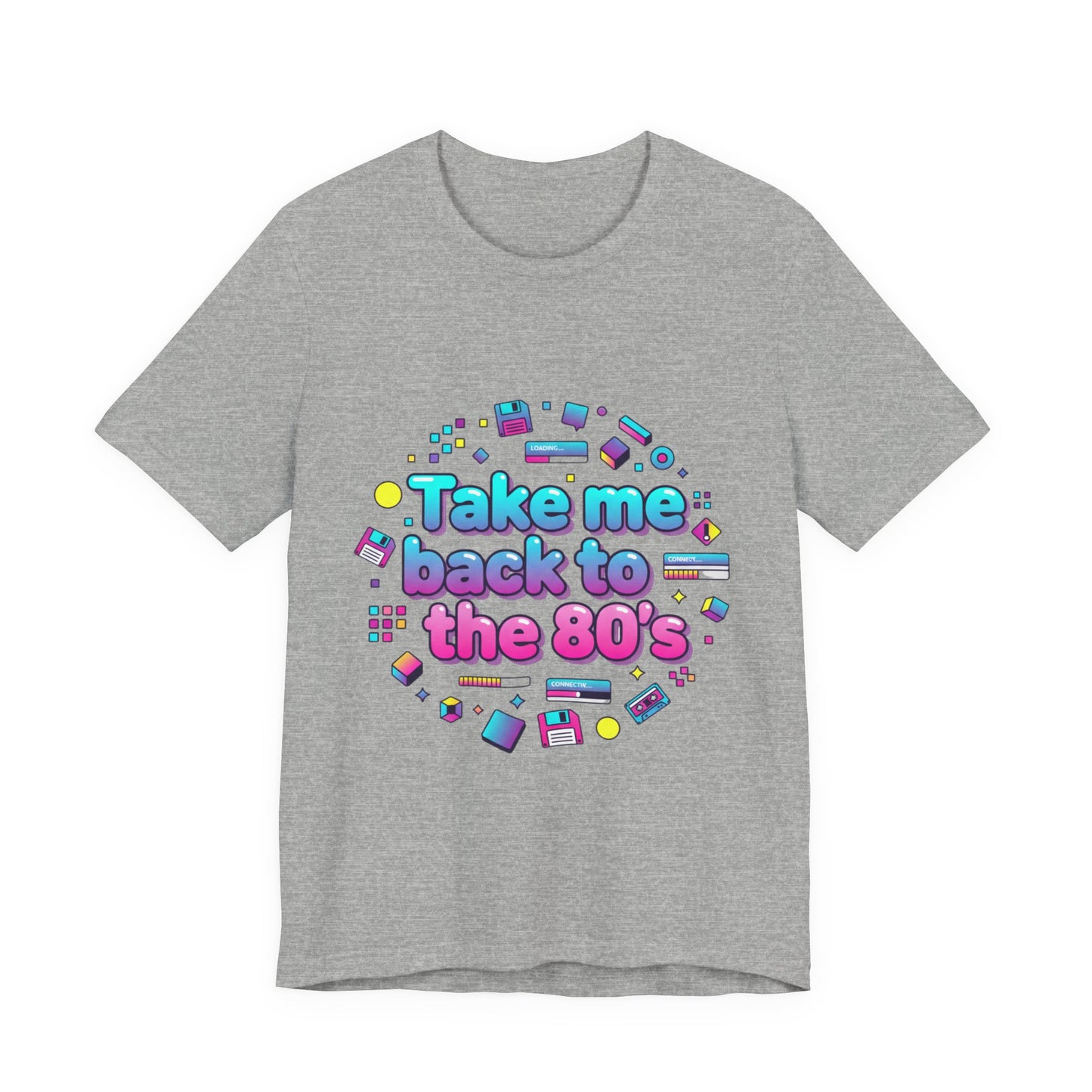 Take me back to the 80's T-Shirt | Y2K retro tech, pixel pop nostalgia