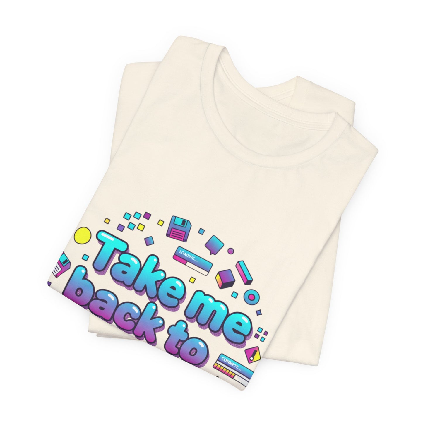 Take me back to the 80's T-Shirt | Y2K retro tech, pixel pop nostalgia