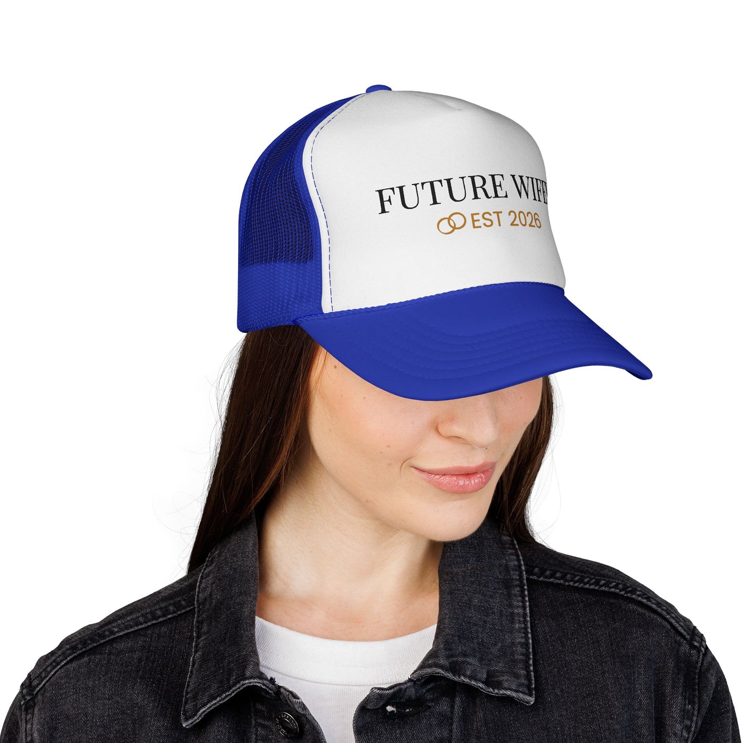 Future Wifey Trucker Cap — "Future Wifey Est 2026" Bachelorette & Engagement Hat
