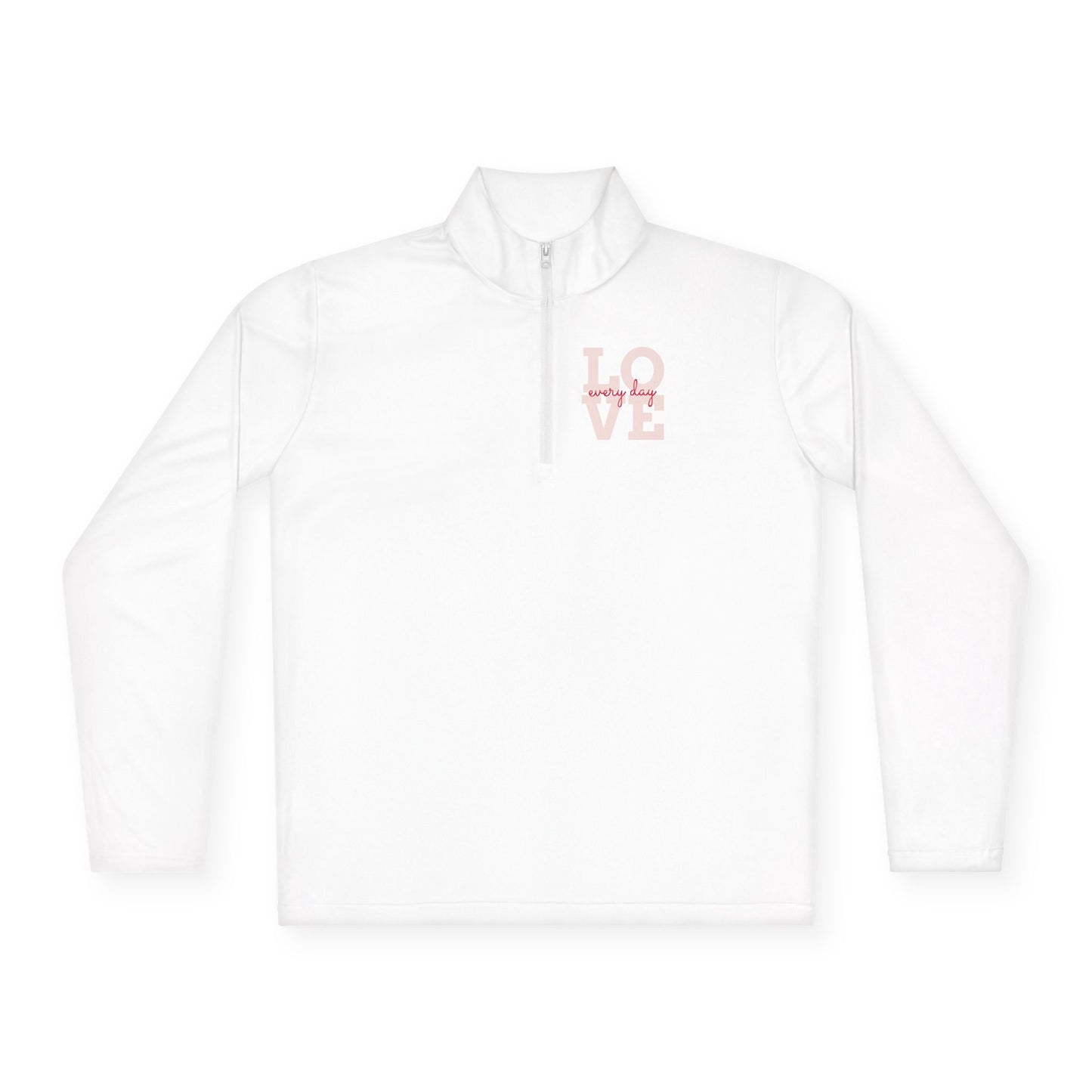 Love Script Quarter-Zip Pullover