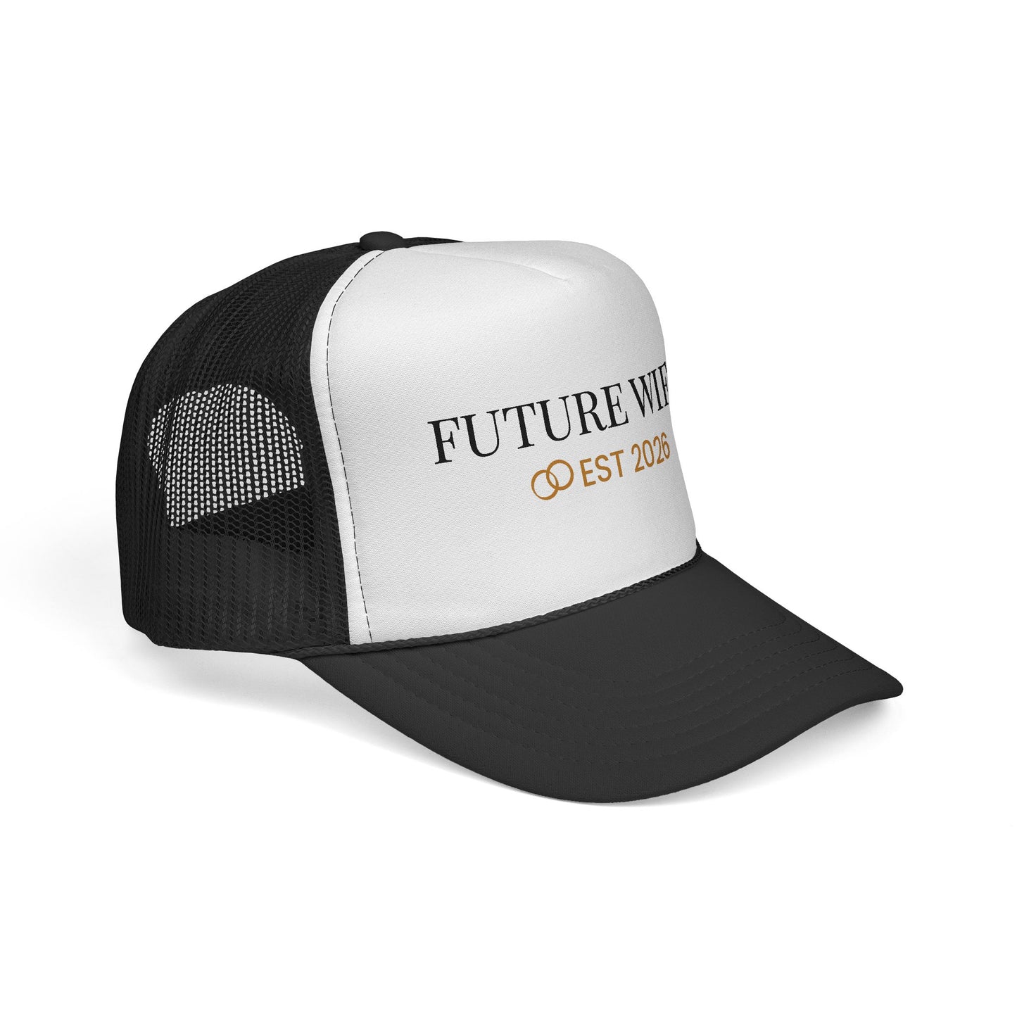 Future Wifey Trucker Cap — "Future Wifey Est 2026" Bachelorette & Engagement Hat