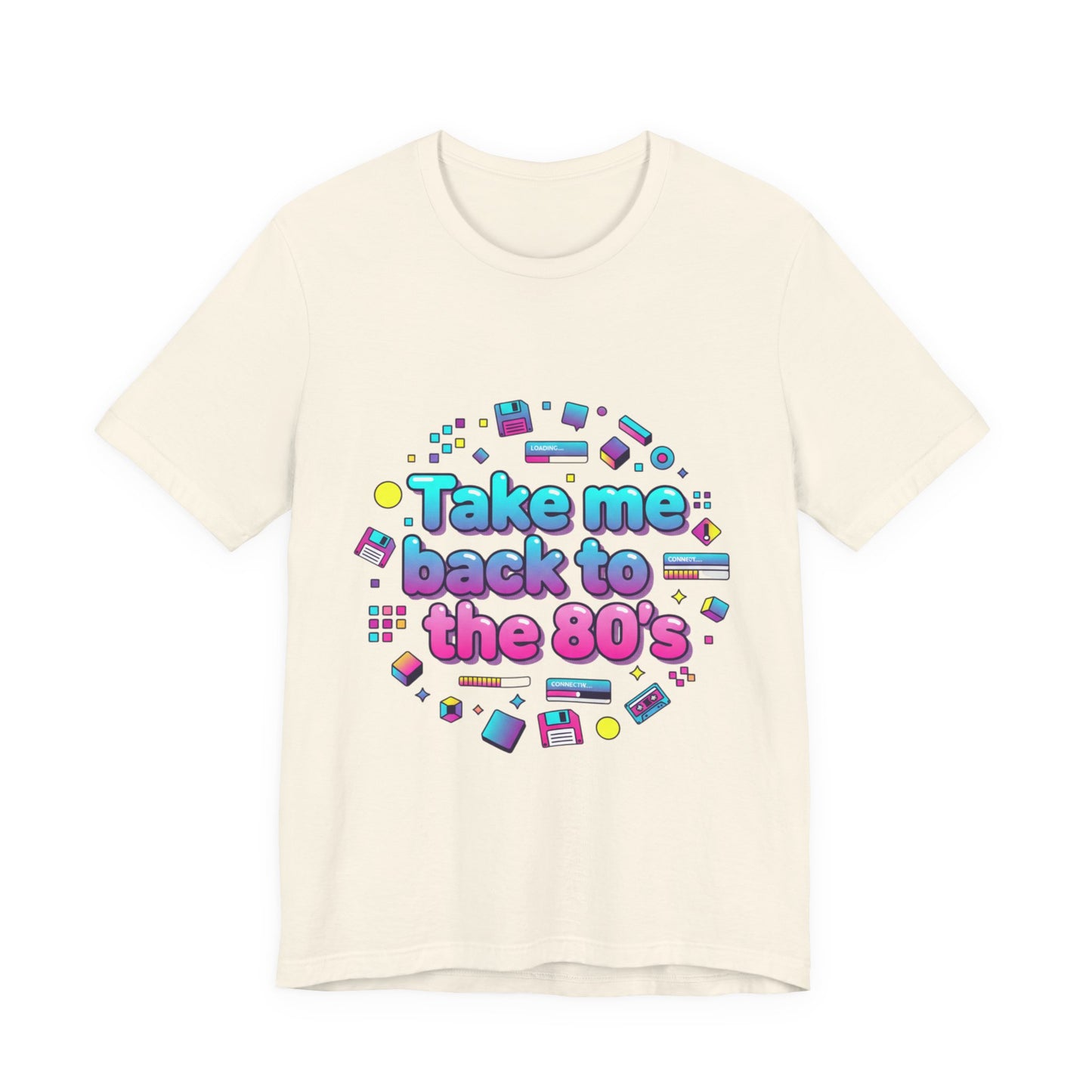 Take me back to the 80's T-Shirt | Y2K retro tech, pixel pop nostalgia