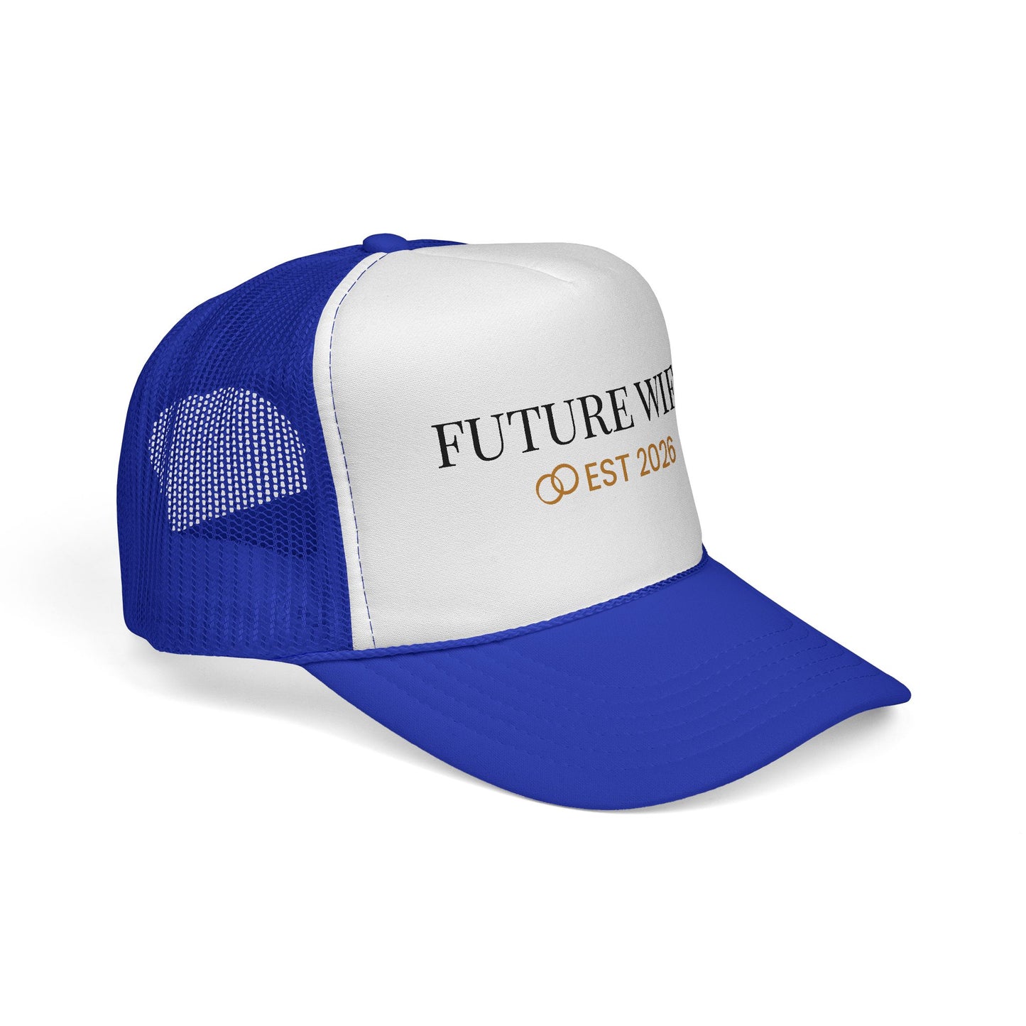 Future Wifey Trucker Cap — "Future Wifey Est 2026" Bachelorette & Engagement Hat