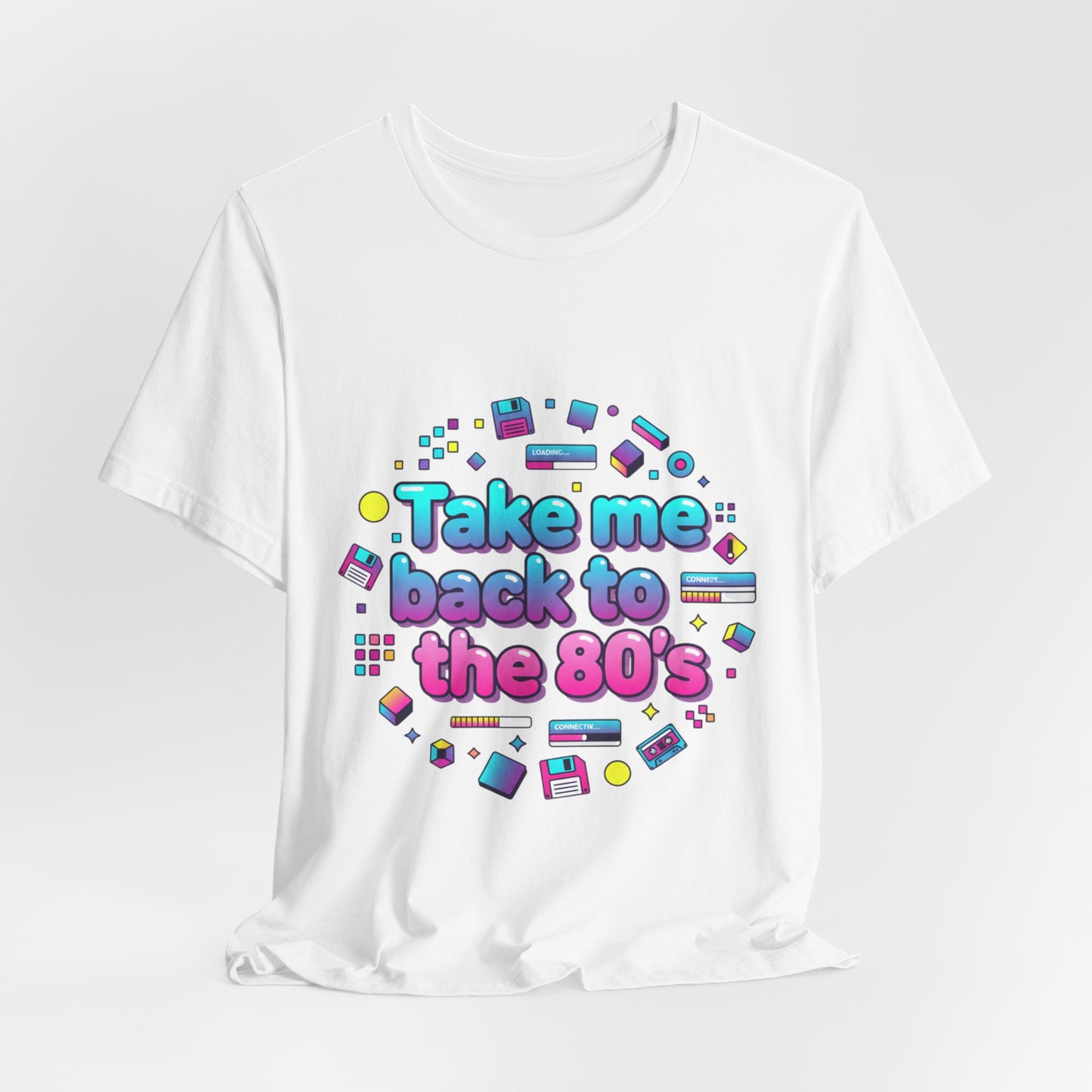 Take me back to the 80's T-Shirt | Y2K retro tech, pixel pop nostalgia