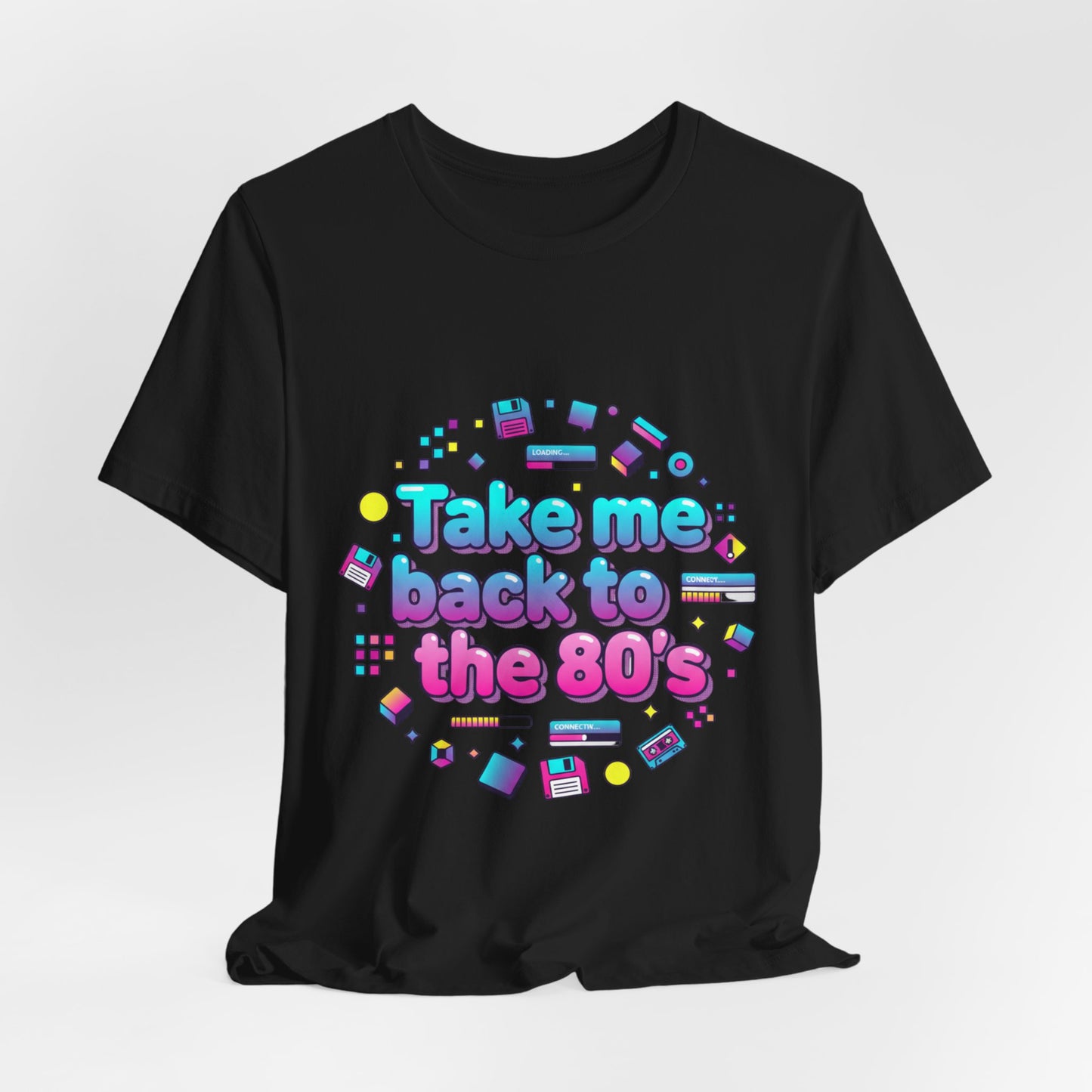 Take me back to the 80's T-Shirt | Y2K retro tech, pixel pop nostalgia