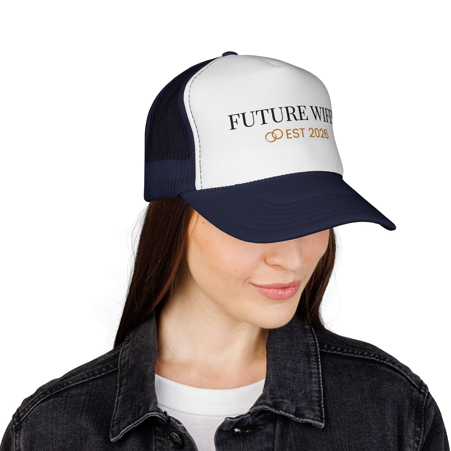 Future Wifey Trucker Cap — "Future Wifey Est 2026" Bachelorette & Engagement Hat