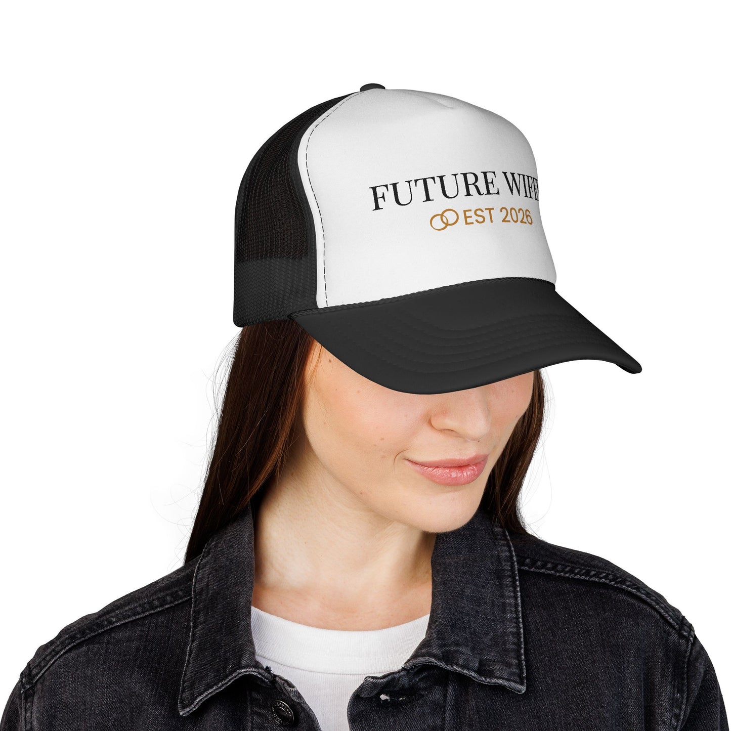 Future Wifey Trucker Cap — "Future Wifey Est 2026" Bachelorette & Engagement Hat