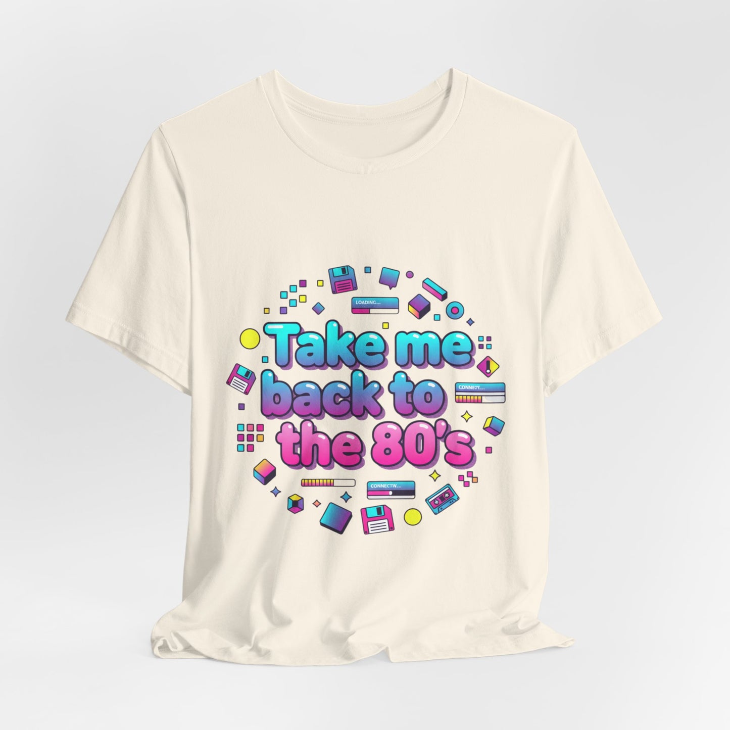 Take me back to the 80's T-Shirt | Y2K retro tech, pixel pop nostalgia