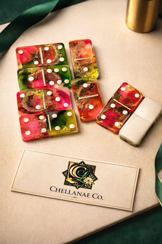 Blush Grove Custom Domino Set